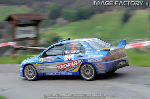 2008-04-19 Rally 1000 Miglia 0554 Rossi-Bianchi - Mitsubishi Lancer Evo IX